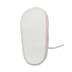 OOMPHIES AUGUST CRIB WHITE LEATHER