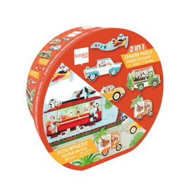 VIKING TOYS 2-N-1 STARTER AND FLOOR PUZZLE