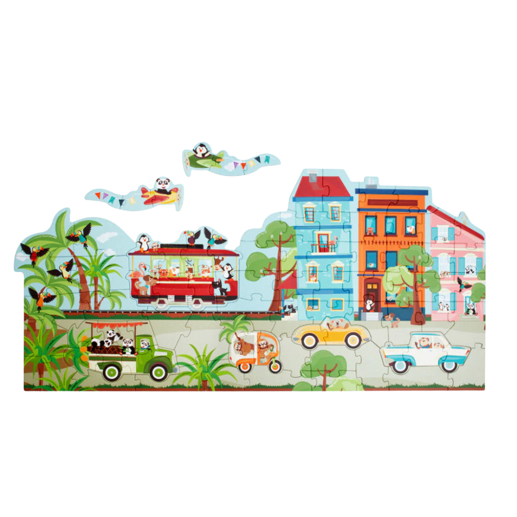 VIKING TOYS 2-N-1 STARTER AND FLOOR PUZZLE