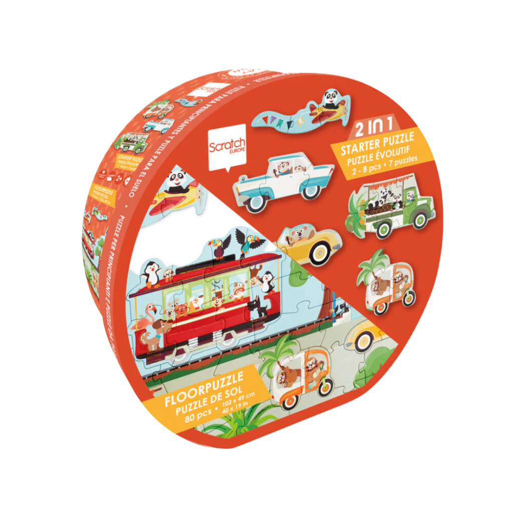 VIKING TOYS 2-N-1 STARTER AND FLOOR PUZZLE