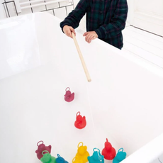 VIKING TOYS FISHING DUCKS SET OF 6 CORAL REEF