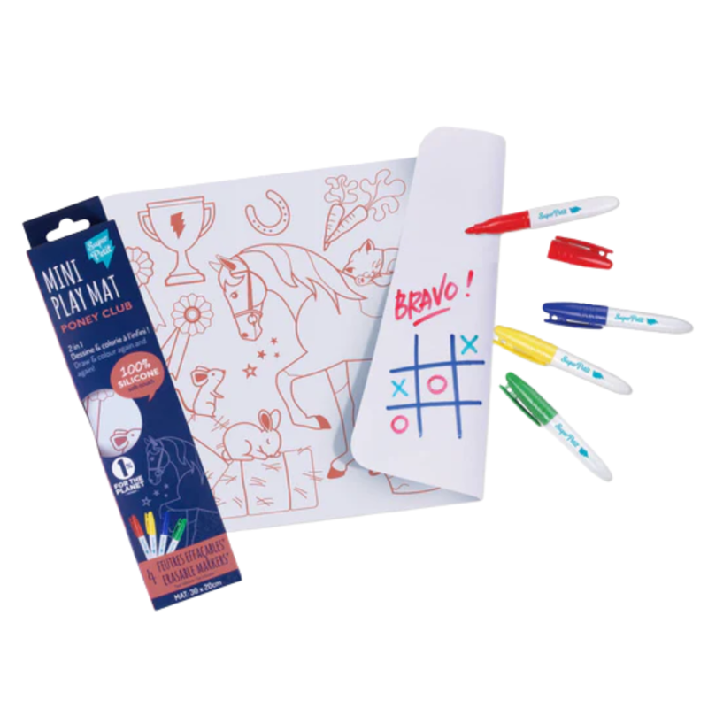 VIKING TOYS MINI PLAYMAT-PONY CLUB