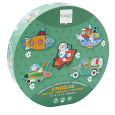VIKING TOYS STARTER PUZZLE-VEHICLES