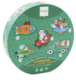 VIKING TOYS STARTER PUZZLE-VEHICLES