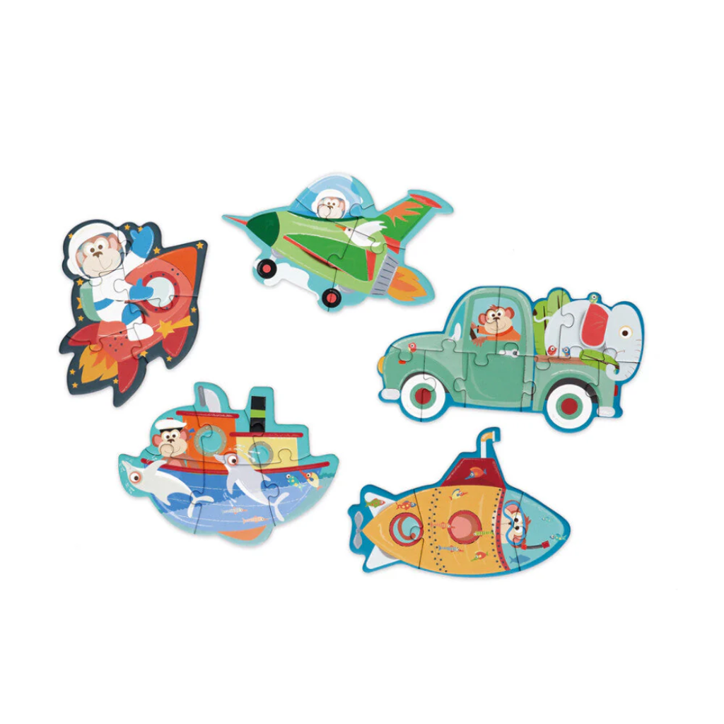 VIKING TOYS STARTER PUZZLE-VEHICLES