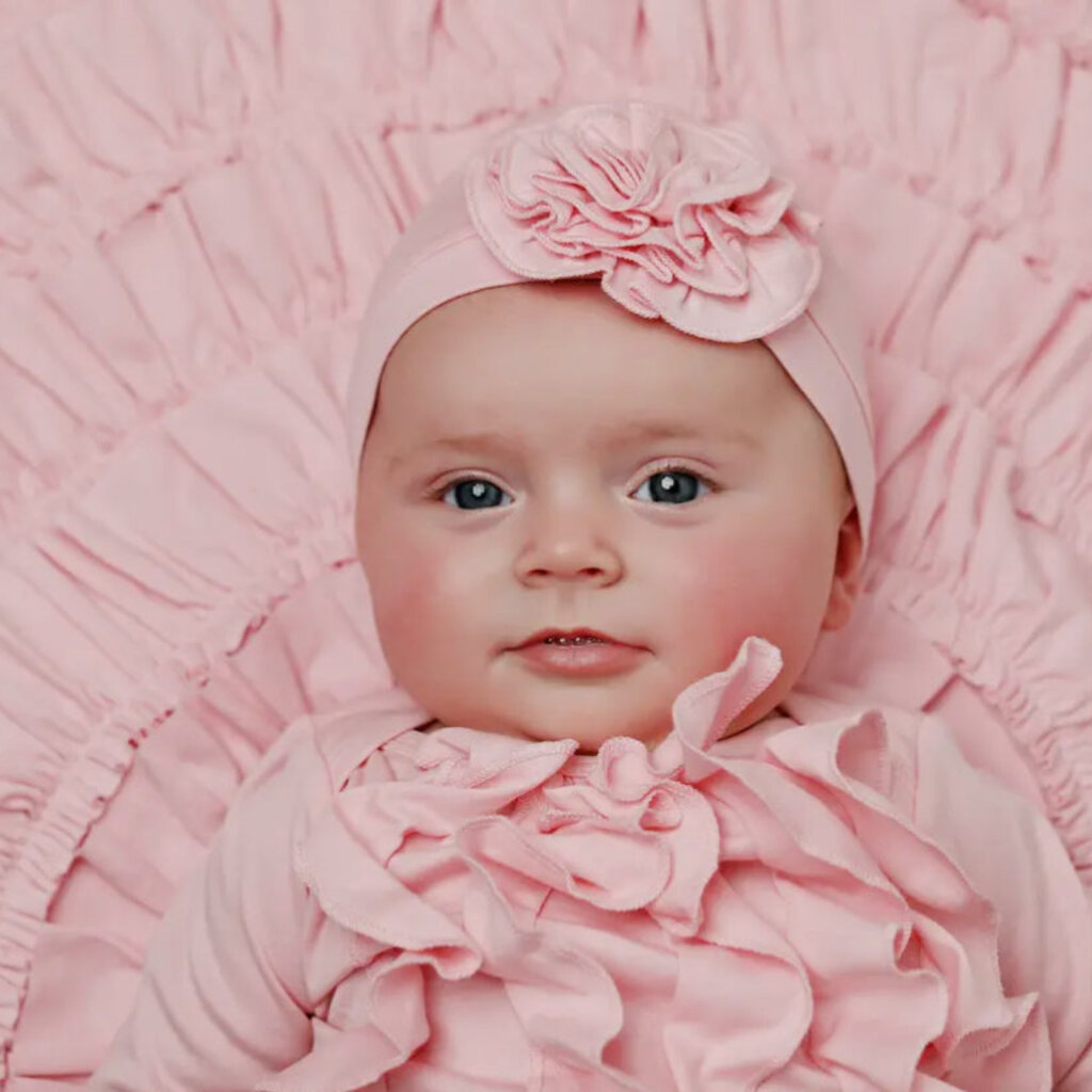 LEMON LOVES LAYETTE JENNA GOWN W/BIJOU HAT
