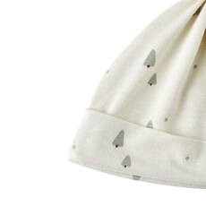 QUINCY MAE BAMBOO BABY GOWN + HAT SET || TREES