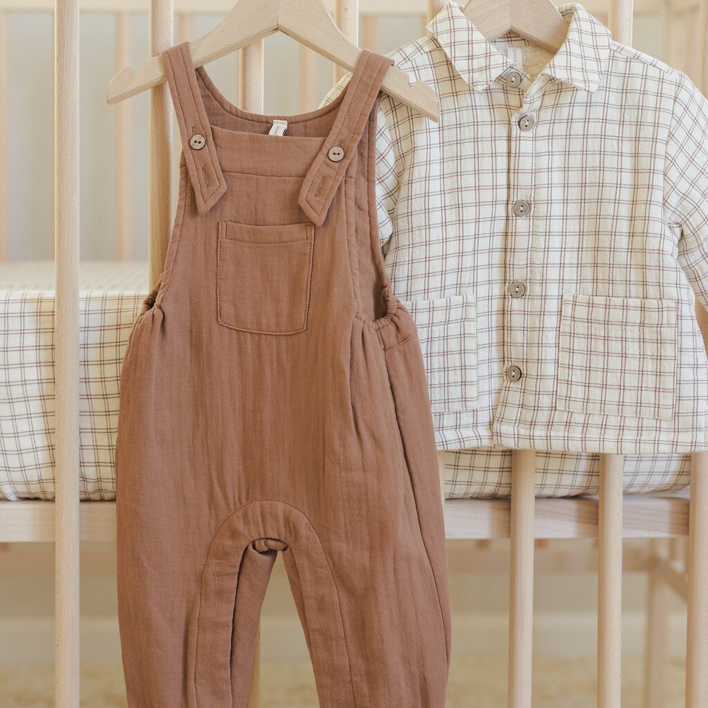QUINCY MAE BABY OVERALL || CEDAR
