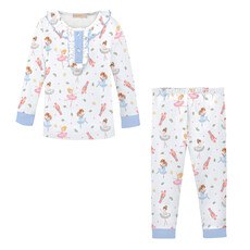 BABY CLUB CHIC pink nutcracker printed kid set