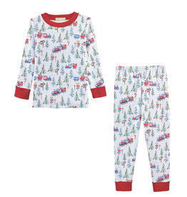 BABY CLUB CHIC polar express printed kid set