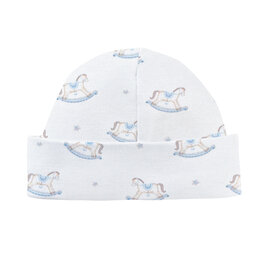 BABY CLUB CHIC tiny rocking horse printed round hat
