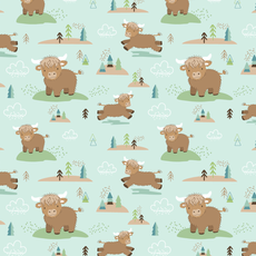 MARY MEYER HETTY HIGHLAND COW CRINKLE TEETHER