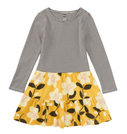 Girl's Tiered Skirted Twirl Dress Plum Blossom