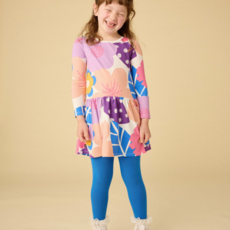 LS Pocket Dress Oversized Cherry Blossoms