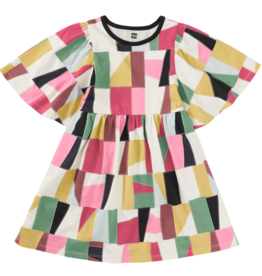 Butterfly Sleeve Dress-Pojagi Patchwork
