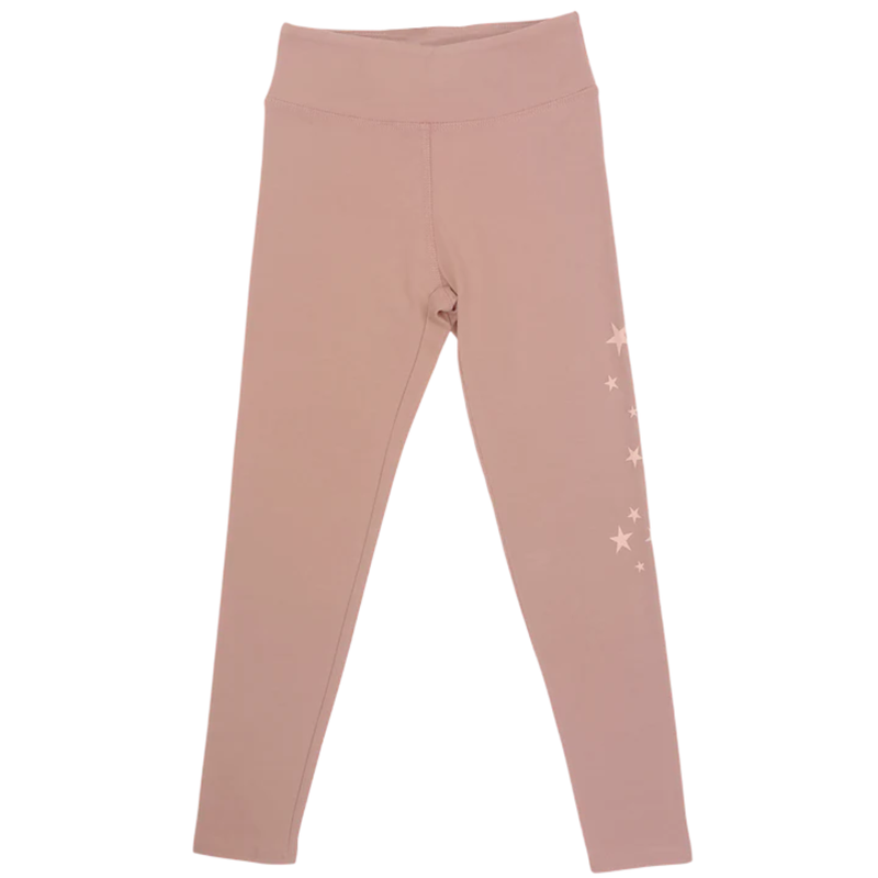 TINY WHALES INC "COSMOS" LEGGINS ROSE