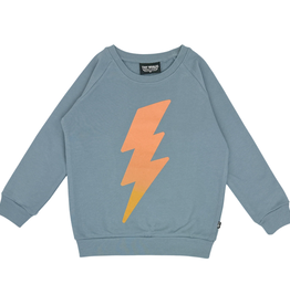 TINY WHALES INC "RAD POWERS" RAGLAN SWEATSHIRT LAKE