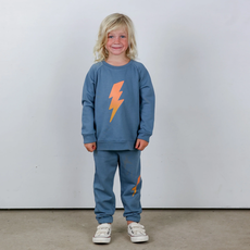 TINY WHALES INC "RAD POWERS" RAGLAN SWEATSHIRT LAKE