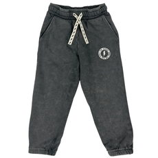 TINY WHALES INC "ROAD TRIP" SWEATPANTS MINERAL BLACK
