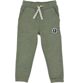 TINY WHALES INC "THE TRAVELER" SWEATPANTS PINE