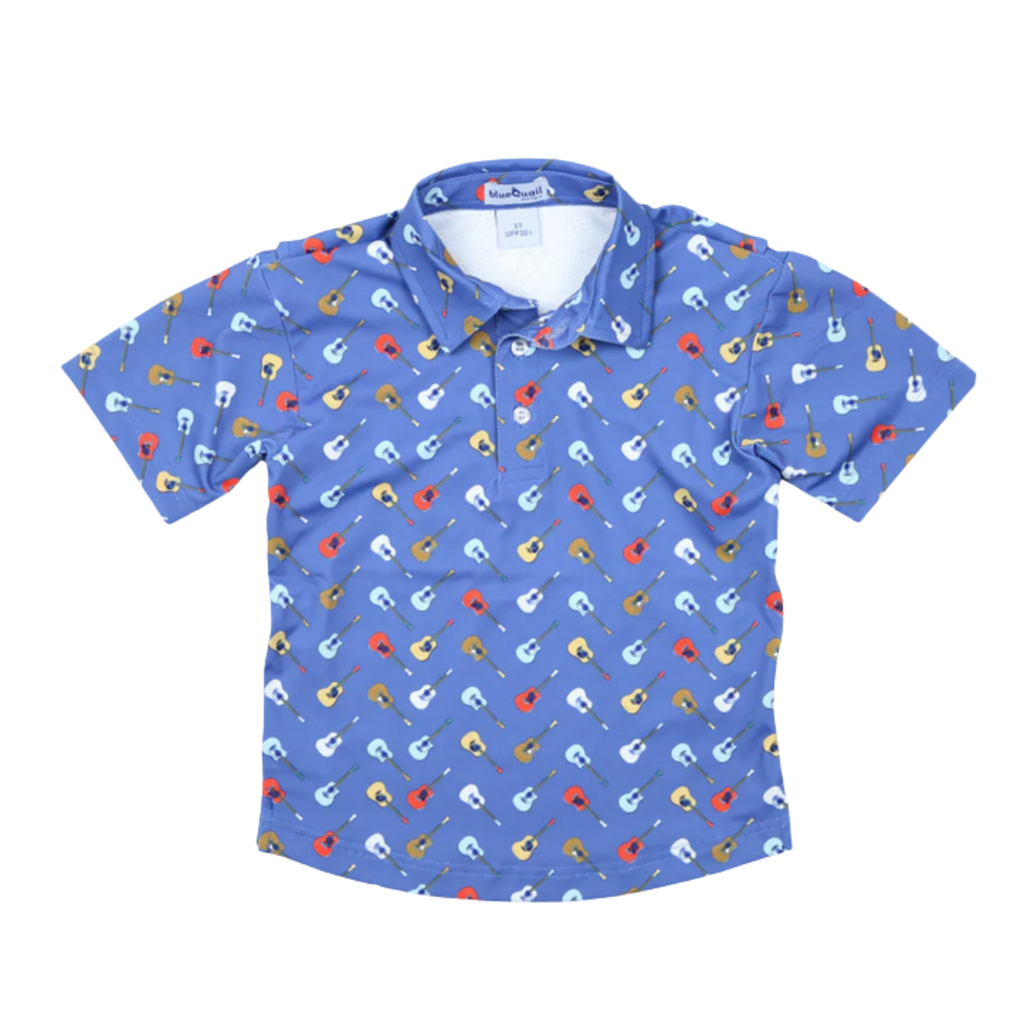 GUITARS POLO SHORT SLEEVE SHIRT