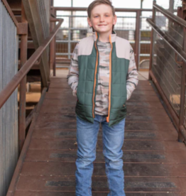 GREEN/KHAKI CLASSIC CAMO VEST