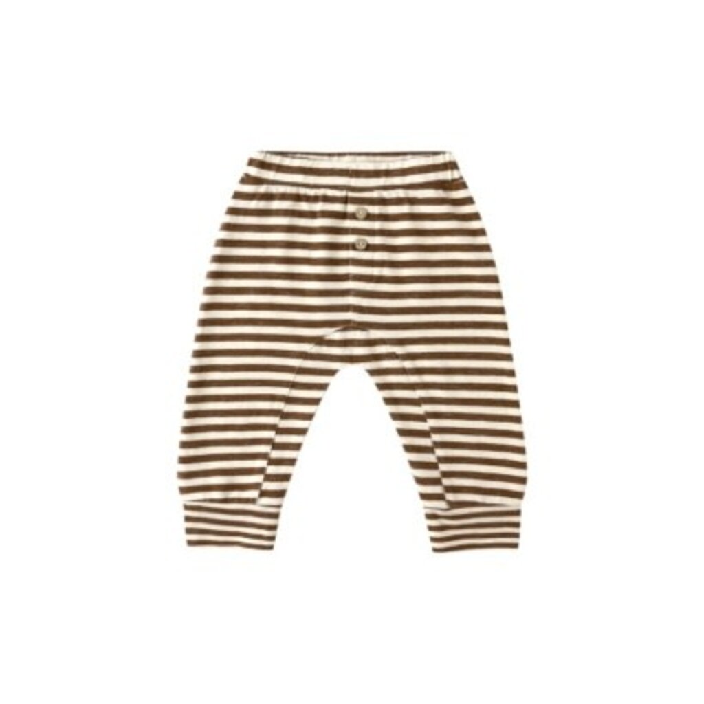 Rylee + Cru Inc. BABY CRU PANT || BROWN STRIPE