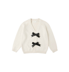 Rylee + Cru Inc. BOW CARDIGAN || NATURAL