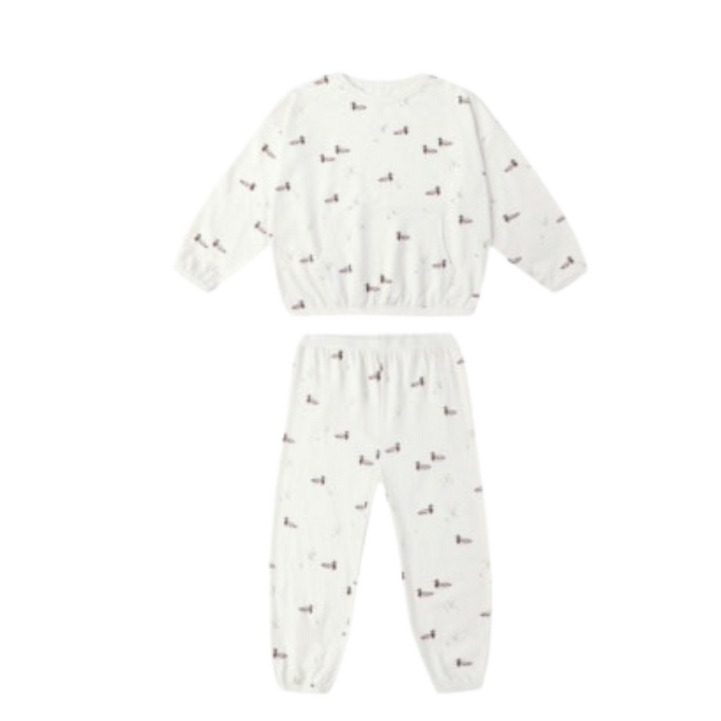 Rylee + Cru Inc. RELAXED SET || DUCKS