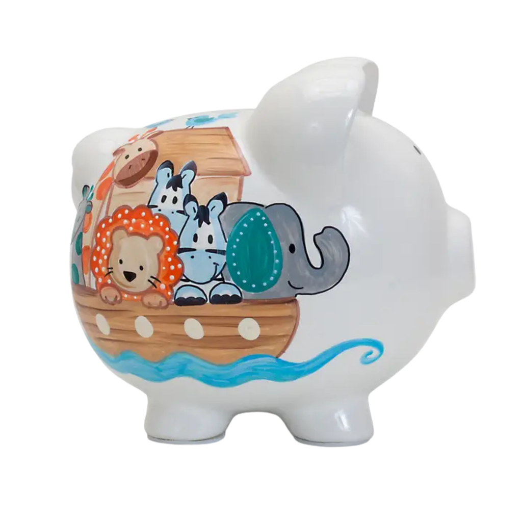 CHILD TO CHERISH Noah's Ark Piggy Bank