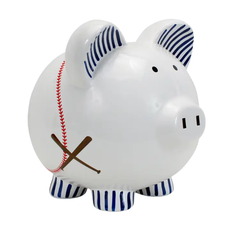 CHILD TO CHERISH Baseball  Piggy Bank