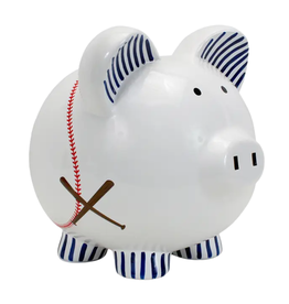 CHILD TO CHERISH Baseball Piggy Bank