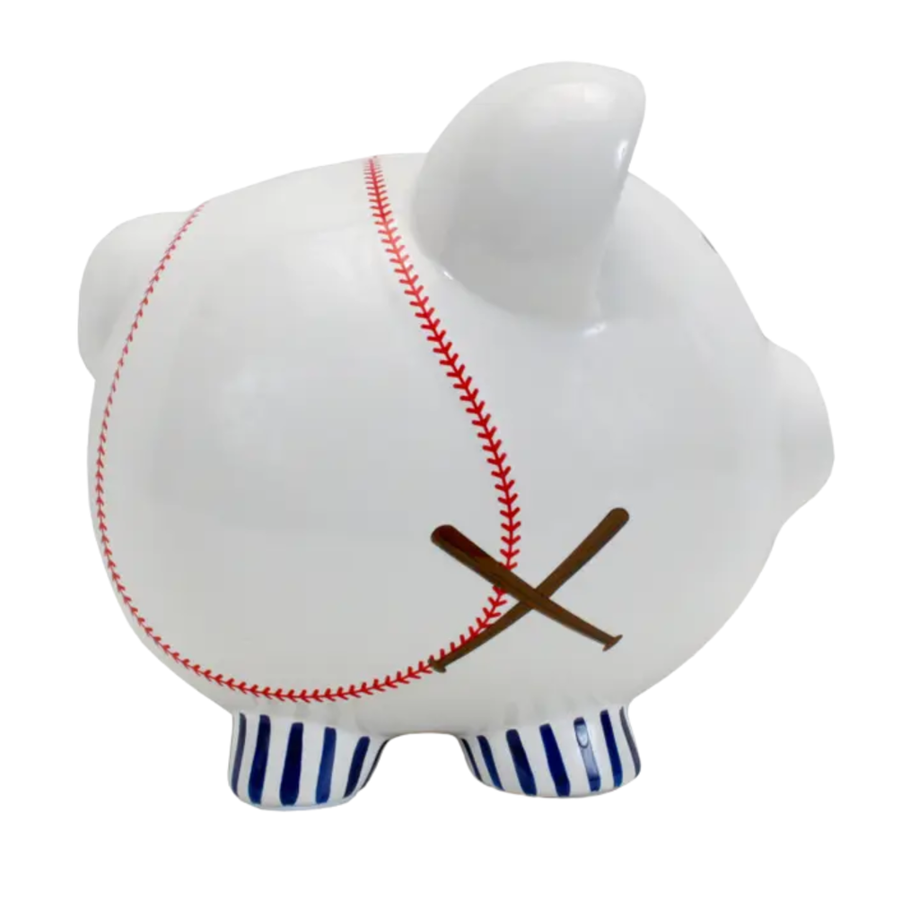 CHILD TO CHERISH Baseball  Piggy Bank