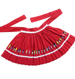 CHILD TO CHERISH Boxed Crayon Apron