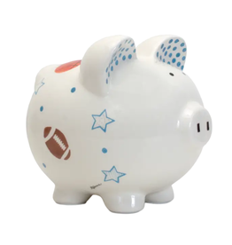CHILD TO CHERISH Sports Paper Star Piggy Bank