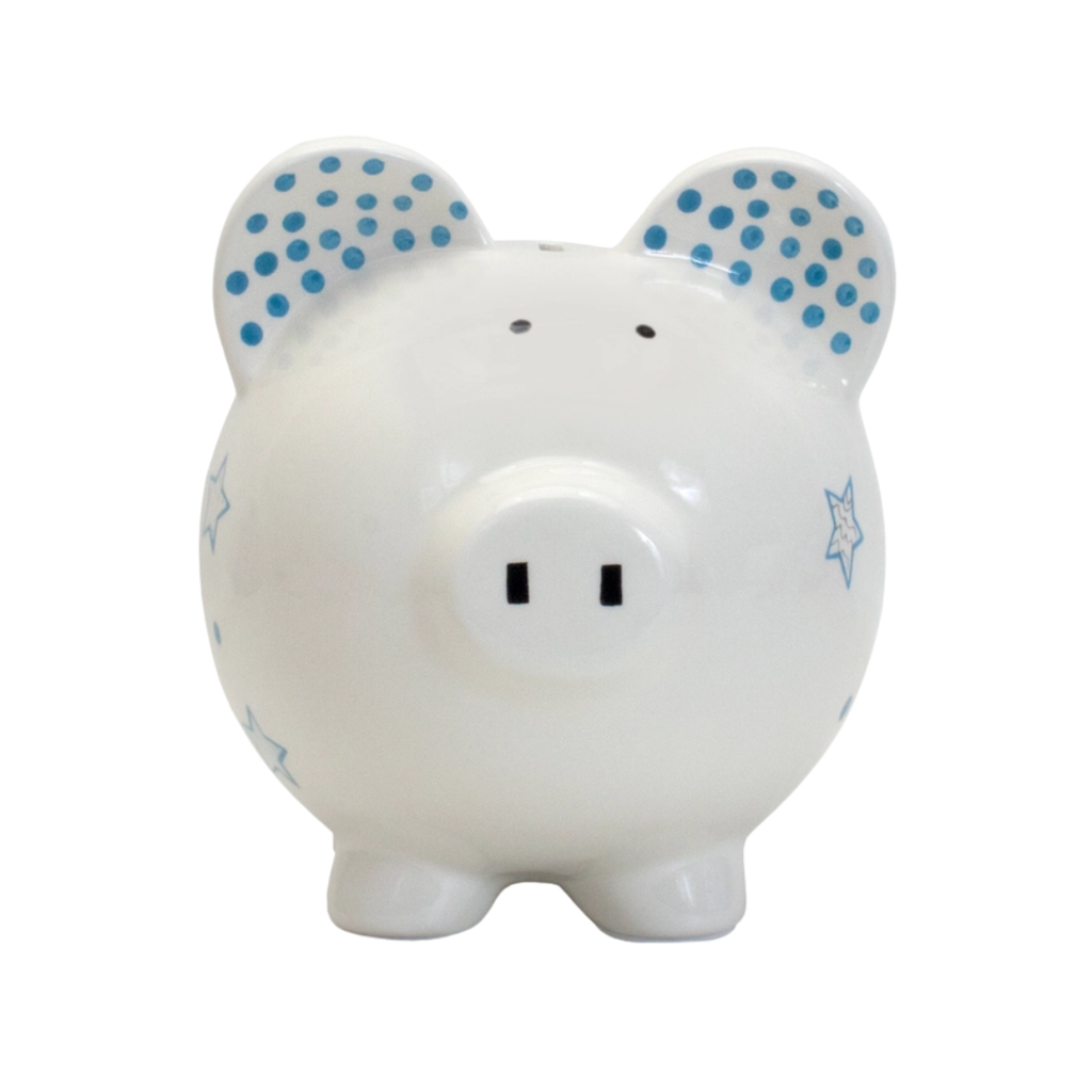 CHILD TO CHERISH Sports Paper Star Piggy Bank