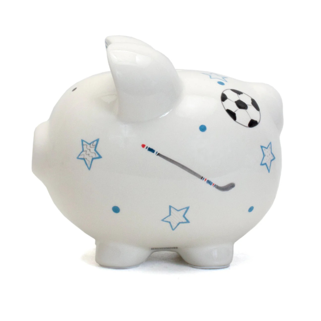CHILD TO CHERISH Sports Paper Star Piggy Bank