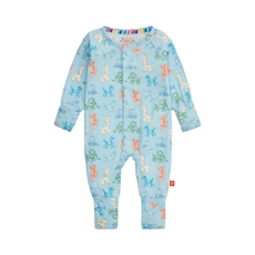 Magnetic  Me BLUE PARTY ANIMALS GLOW  DARK MODAL FOOTIE