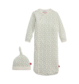 Magnetic  Me ELOISE ORGANIC COTTON GOWN + HAT
