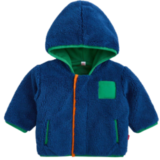 Magnetic  Me HUDSON BAY SHERPA BOYS JACKET W/ STRIPE RIB