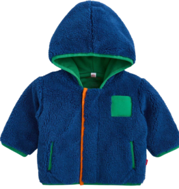 Magnetic  Me HUDSON BAY SHERPA BOYS JACKET W/ STRIPE RIB