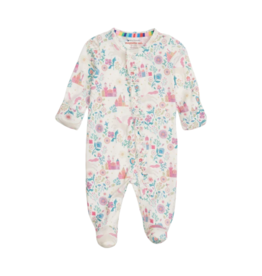 Magnetic  Me TAIL OF MAGIC MODAL FOOTIE W/ RUFF