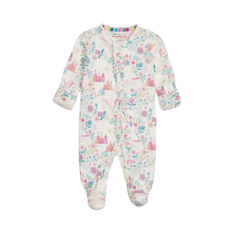 Magnetic  Me TAIL OF MAGIC MODAL FOOTIE W/ RUFF