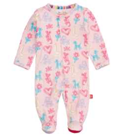 Magnetic  Me PINK PARTY ANIMALS GLOW IN THE DARK MOD FOOT