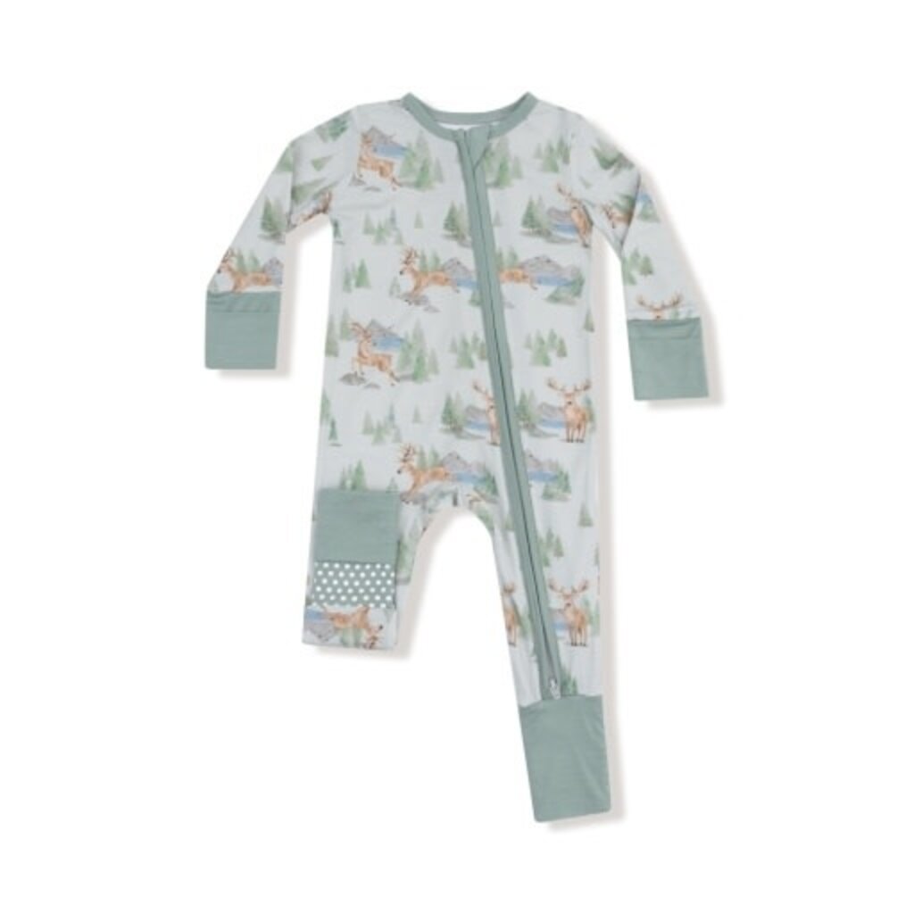 ANGEL DEAR Buck Deer - 2 Way Zipper Romper