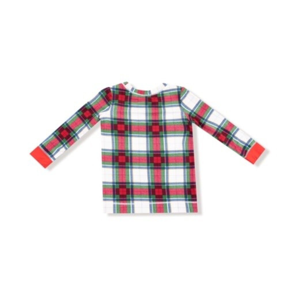 ANGEL DEAR Holiday Plaid - L/S Loungewear Set