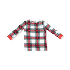 ANGEL DEAR Holiday Plaid - L/S Loungewear Set