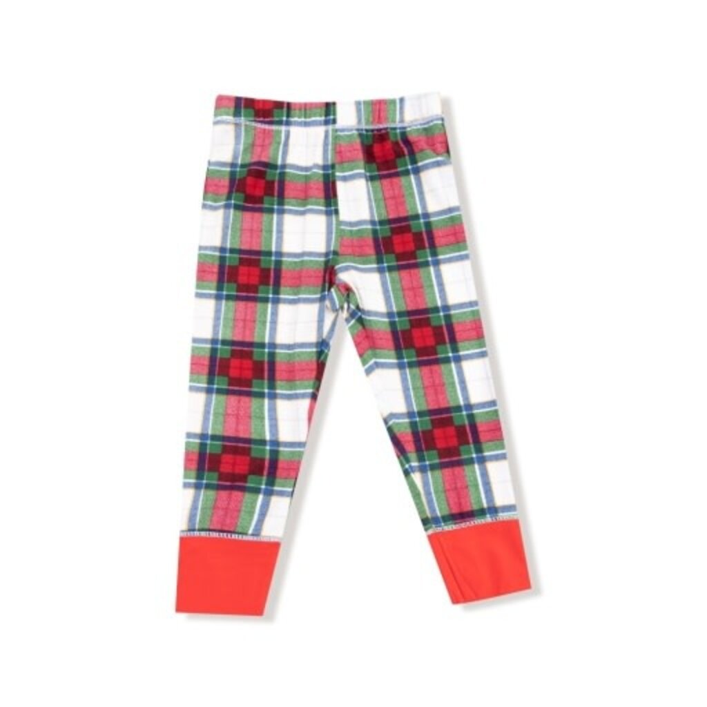 ANGEL DEAR Holiday Plaid - L/S Loungewear Set