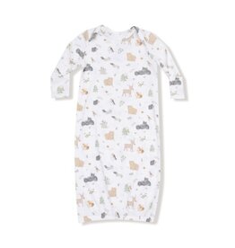 ANGEL DEAR Woodland Babies - Lap Shoulder Gown w/Knotted Hat