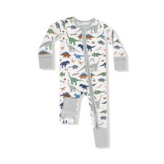 ANGEL DEAR Washy Dinos - 2 Way Zipper Romper
